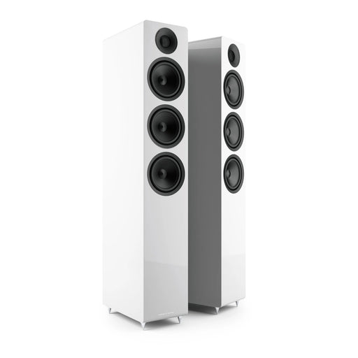 Acoustic Energy AE320 Floorstanding Speaker (Pair) - Piano Gloss White - Home Speaker