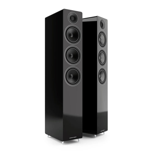Acoustic Energy AE320 Floorstanding Speaker (Pair) - Piano Gloss Black - Home Speaker
