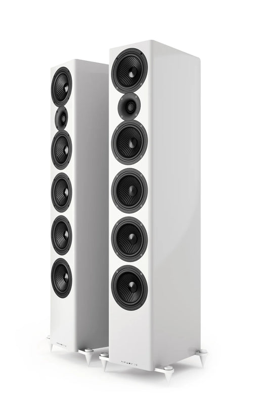 Acoustic Energy AE520 Floorstanding Speaker (Pair) - Matte White - Home Speaker