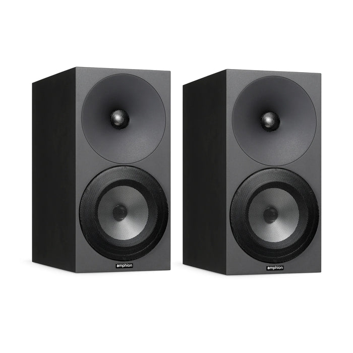 Amphion Argon3X Bookshelf Speaker [Pair] - Black - Home Speaker
