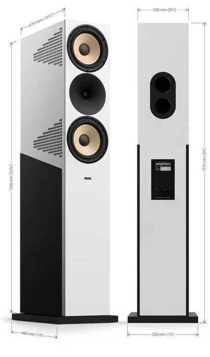 Amphion Krypton3 Floorstanding Speaker [Pair] - The Audio Co.