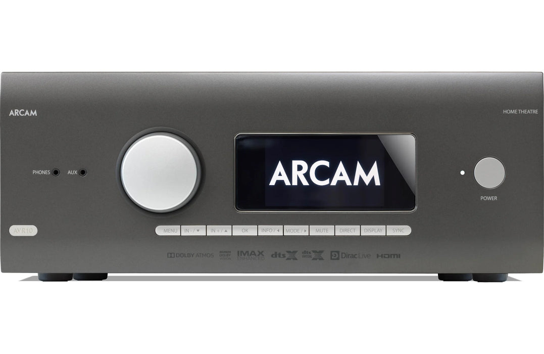 Arcam AVR 10 - 7.1.4 Channel Wireless AV Receiver - The Audio Co.