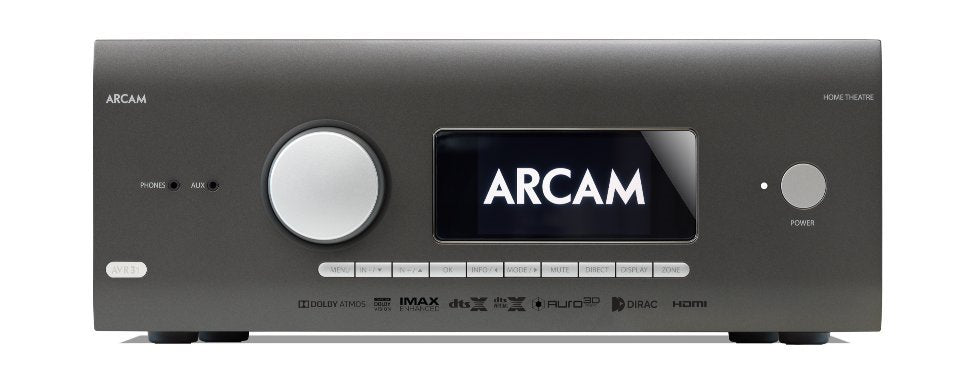 Arcam AVR 31 - 9.1.6 Channel Wireless AV Receiver - The Audio Co.
