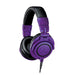 Audio Technica ATH-M50x Professional Monitor Headphones - Purple Black - Wired Headphones