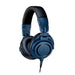 Audio Technica ATH-M50x Professional Monitor Headphones - Deep Sea - Wired Headphones