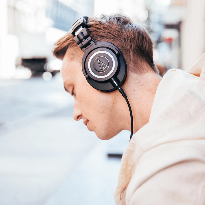 Audio Technica ATH-M50x Professional Monitor Headphones - Wired Headphones