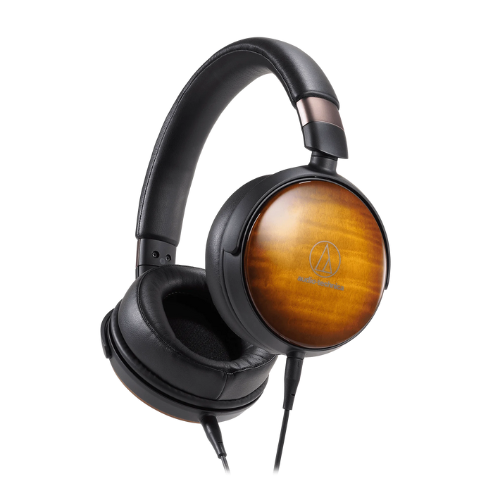 Audio Technica ATH-WP900 Portable Over-Ear Wooden Headphones - Wired Headphones