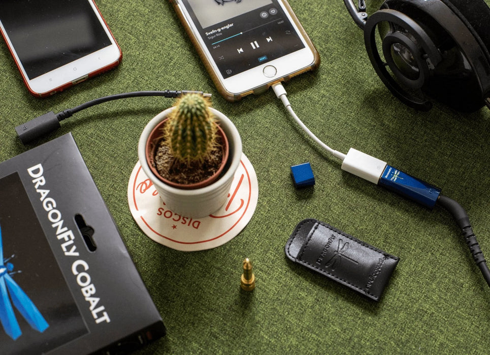 AudioQuest DragonFly Cobalt - Portable MQA DAC + Preamp + Headphone Amplifier - The Audio Co.