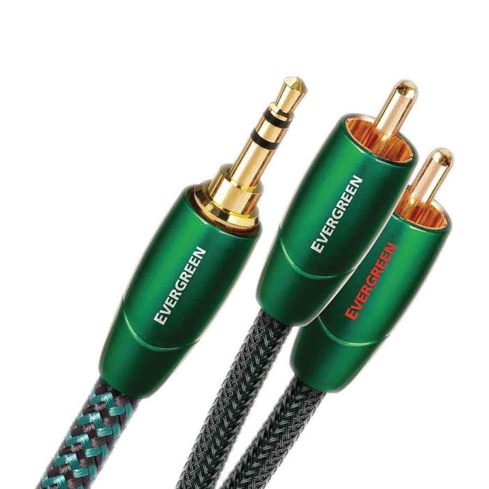 AudioQuest Evergreen - 3.5mm to RCA Analog Interconnect Cable - The Audio Co.