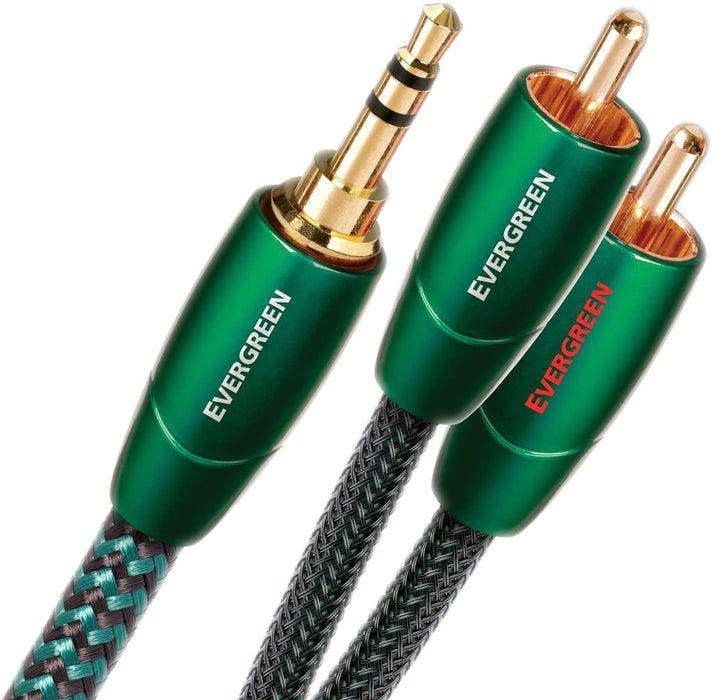 AudioQuest Evergreen - 3.5mm to RCA Analog Interconnect Cable - The Audio Co.