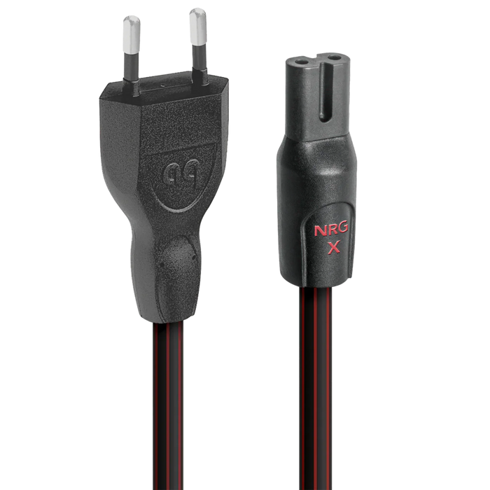 AudioQuest NRG X2 - Audiophile AC Power Cable - 1.0m / EU Schuko - Cable