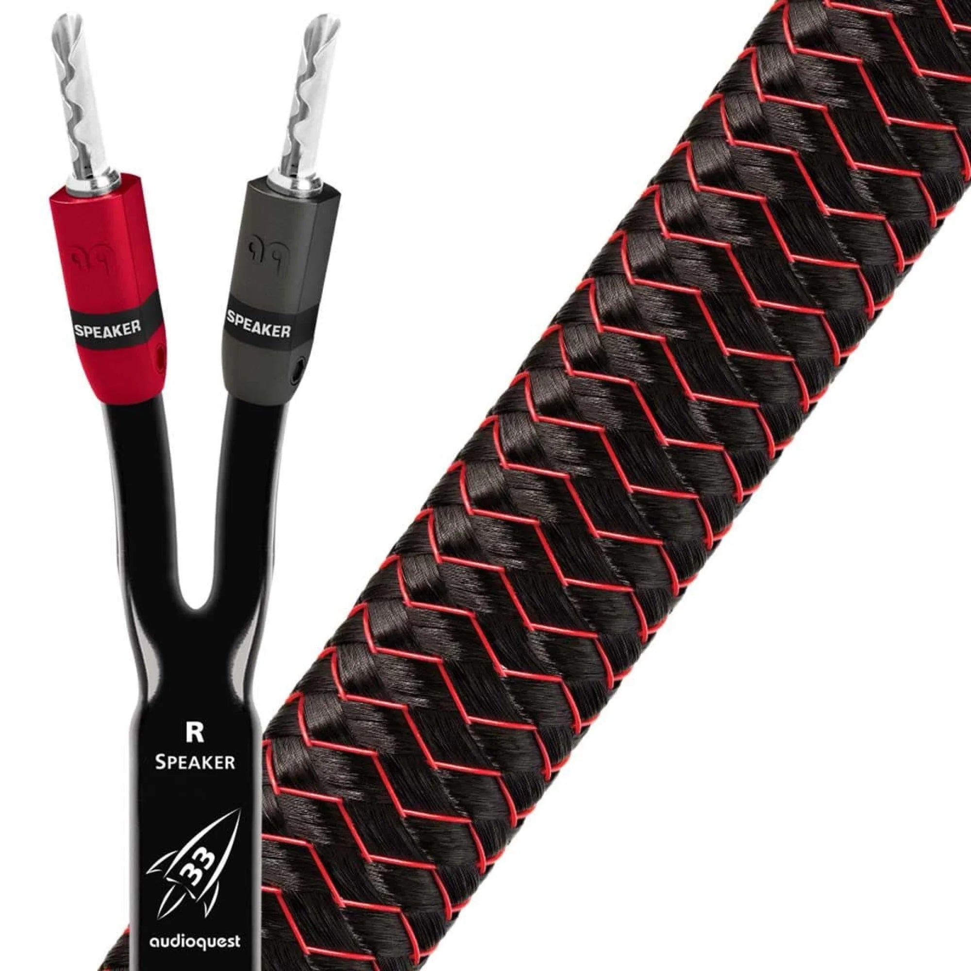 【新品、未使用】 audioquest ROCKET11 3m AudioQuest Rocket 33 Speaker Cable (Pair) | Bloom Audio