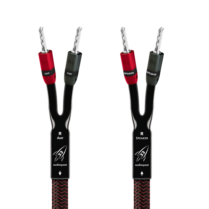 AudioQuest Rocket 33 Speaker Cable 3.0m Silver [Pair] Cable