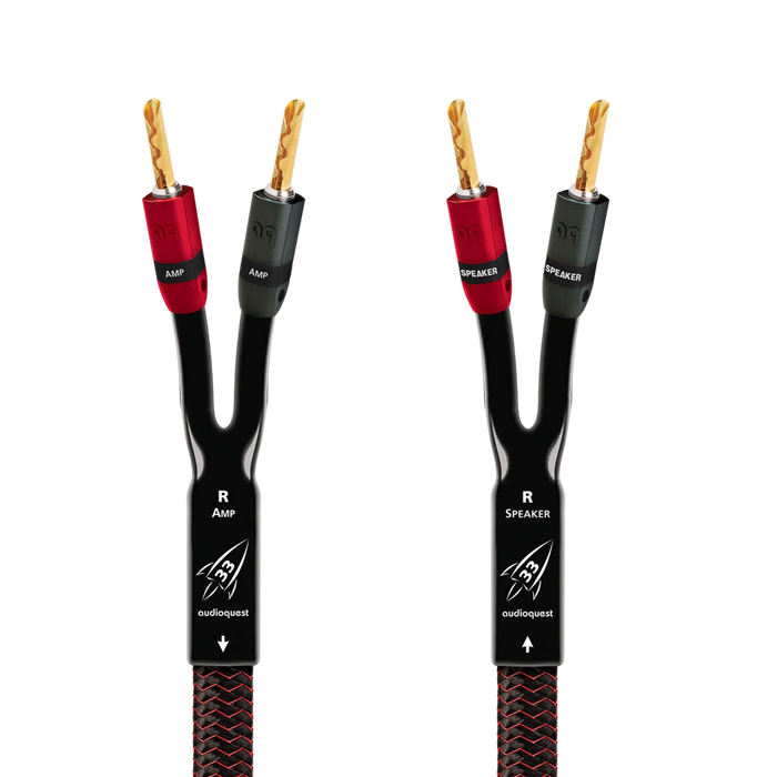 AudioQuest Rocket 33 Speaker Cable 3.0m Gold [Pair] Cable