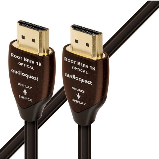 AudioQuest Root Beer Active Optical – High Speed 4K/8K HDMI Cable - The Audio Co.