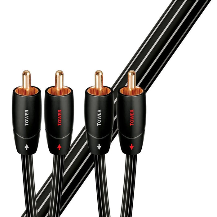 AudioQuest Tower - RCA Interconnect Cable The Audio Co. AudioQuest Tower - RCA Interconnect Cable The Audio Co.