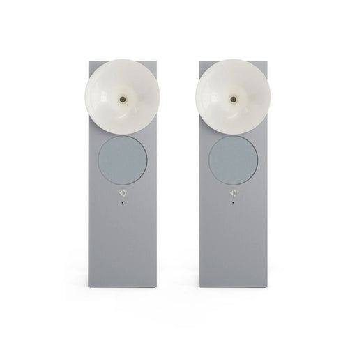 Avantgarde Acoustic OPUS 1 Speaker System [Pair] - White & Brushed Aluminium - Home Speaker