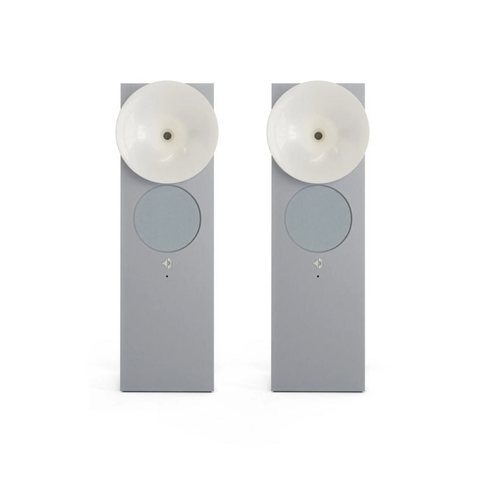 Avantgarde Acoustic OPUS 1 Speaker System [Pair] - White & Brushed Aluminium - Home Speaker