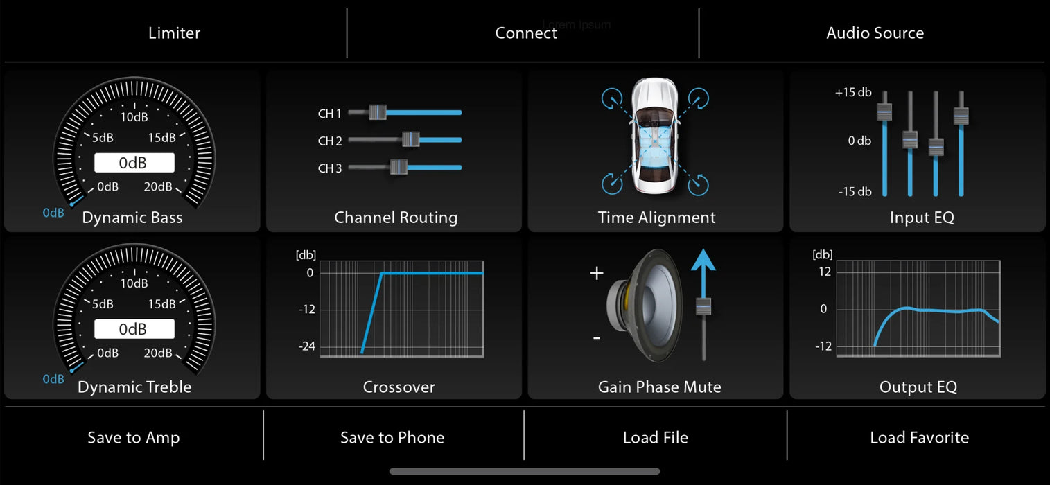 Axton A894DSP 8.1 Channel DSP Amplifier - Car Amplifier