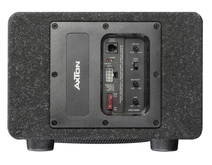 Axton ATB120QBA 8inch Active Subwoofer - Car Subwoofer