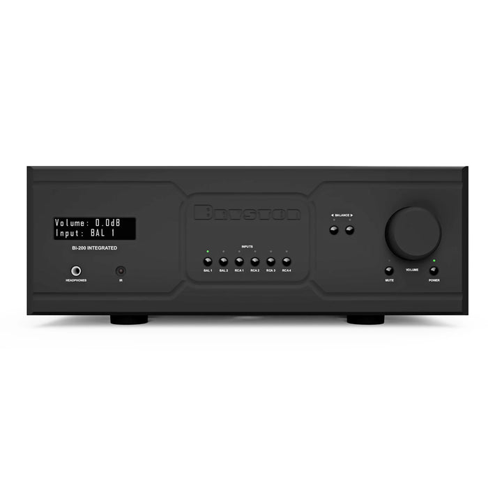 Bryston Bi-200 Integrated Amplifier - Black / Standard - Integrated Amplifier