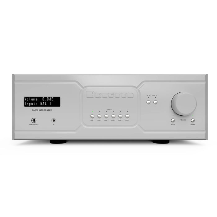 Bryston Bi-200 Integrated Amplifier - Silver / Standard - Integrated Amplifier