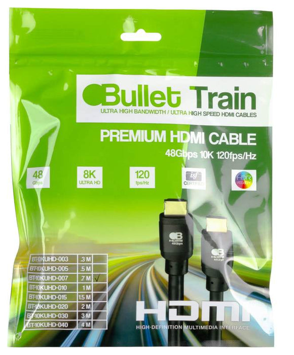 Bullet Train 48Gbps HDMI 2.1 10K 120Hz – High Speed HDMI Cable - The Audio Co.