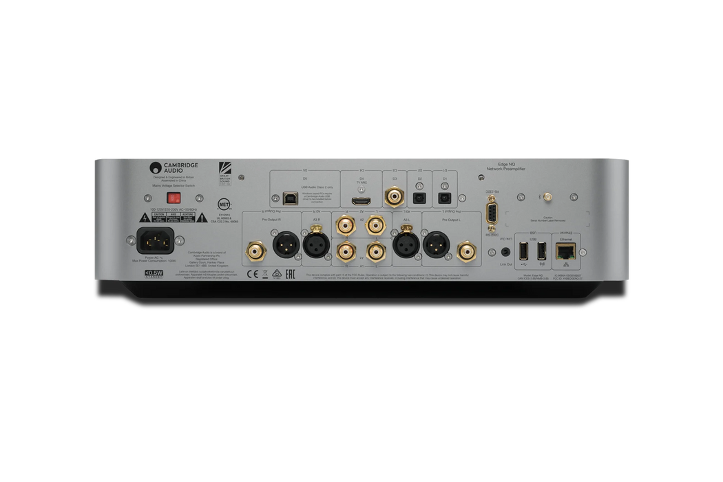 Cambridge Audio Edge NQ Network Player / Preamplifier - Preamplifier