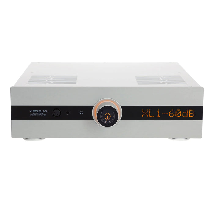 Canor Virtus A3 Integrated Hybrid Amplifier - Silver - Integrated Amplifier