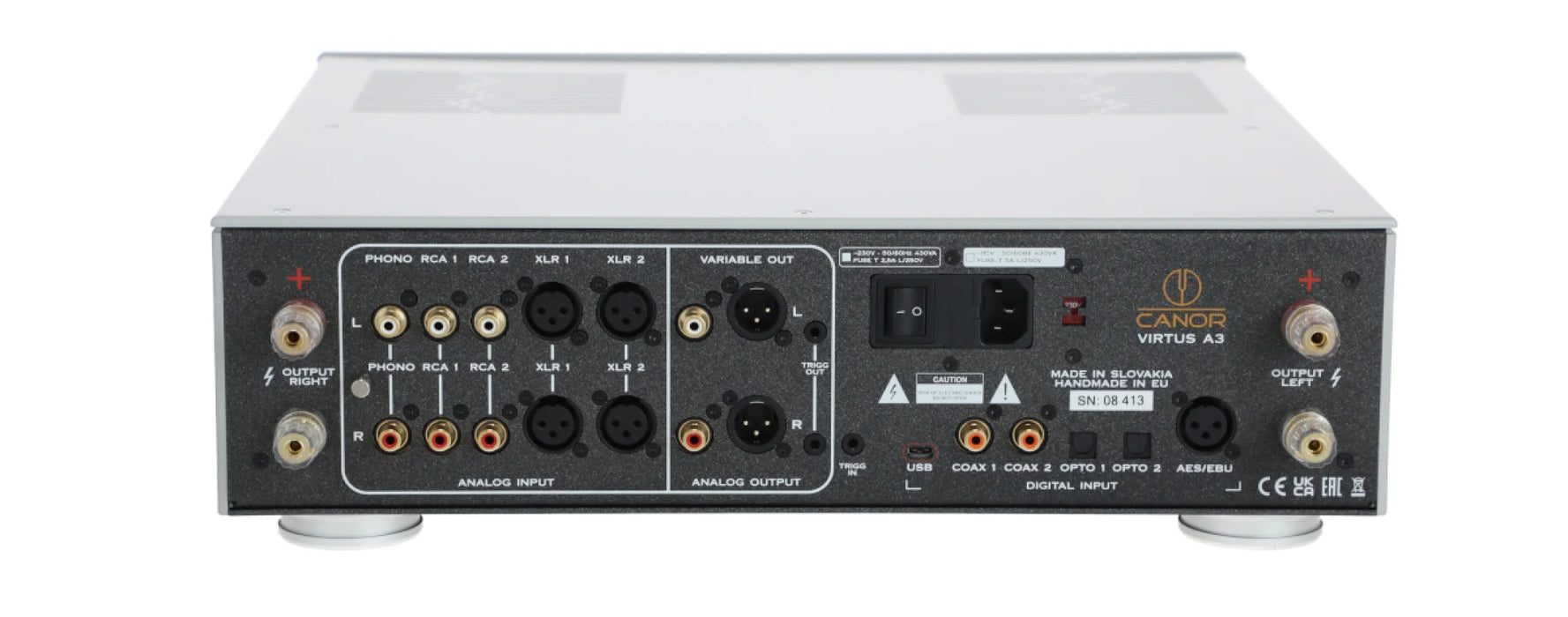 Canor Virtus A3 Integrated Hybrid Amplifier - Integrated Amplifier