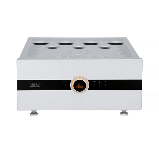 Canor Virtus M1 Vacuum Tube Power Amplifier - Silver / Each - Power Amplifier