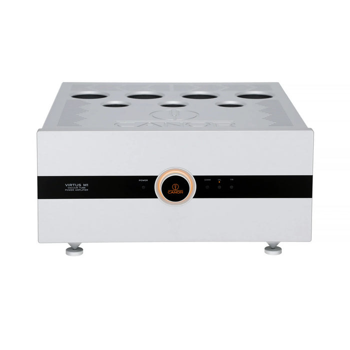 Canor Virtus M1 Vacuum Tube Power Amplifier - Silver / Each - Power Amplifier