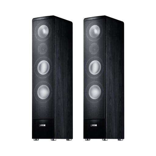 Canton ERGO 690 DC Floorstanding Speaker (Pair) Black Ash Home Speaker