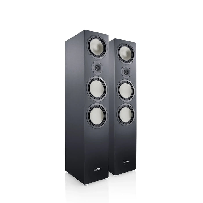 Canton GLE 80 - Floorstanding Speaker (Pair) - Black - Home Speaker