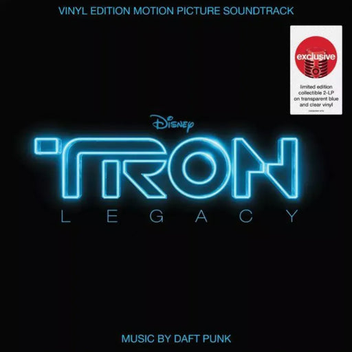 Daft Punk - TRON: Legacy [Soundtrack] - Limited Edition Gatefold 180g 2LP [Translucent Blue & Clear] - Music