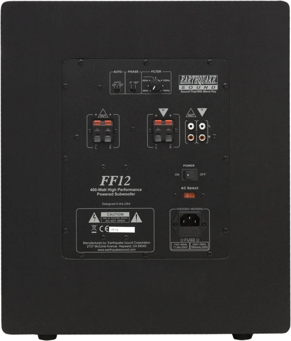 Earthquake FF12 - 12inch Powered Subwoofer | The Audio Co.