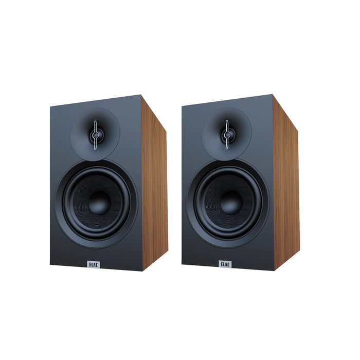 ELAC Debut 3.0 DB53 Bookshelf Speaker [Pair] - Walnut - Home Speaker