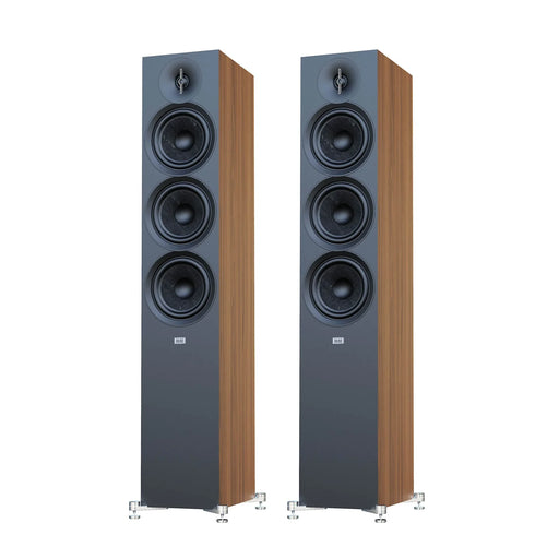 ELAC Debut 3.0 DF63 Floorstanding Speaker [Pair] - Walnut - Home Speaker