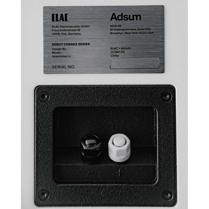 ELAC Debut ConneX Adsum DCB41-DS Speaker System - Home Speaker