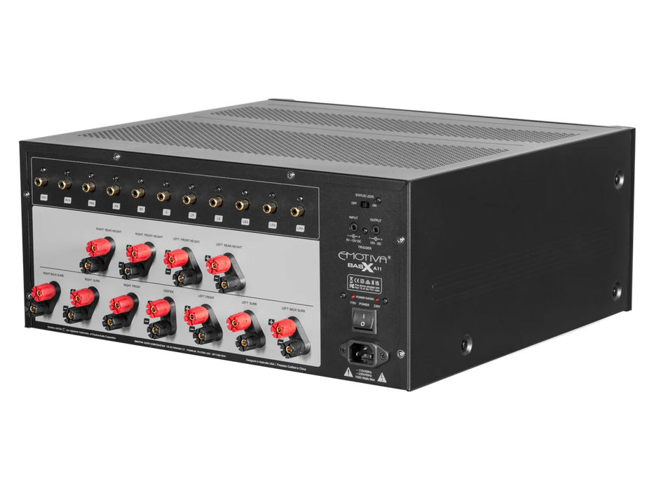 Emotiva BasX A11 Eleven Channel Power Amplifier - Power Amplifier