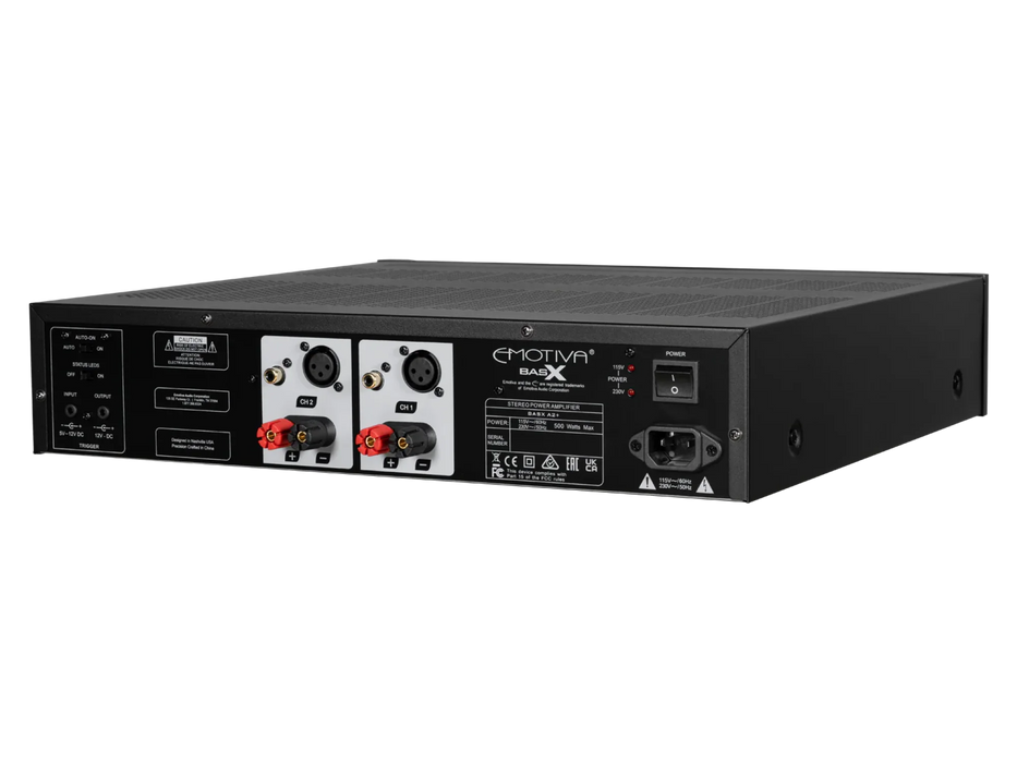 Emotiva BasX A2+ Two Channel Power Amplifier - Power Amplifier