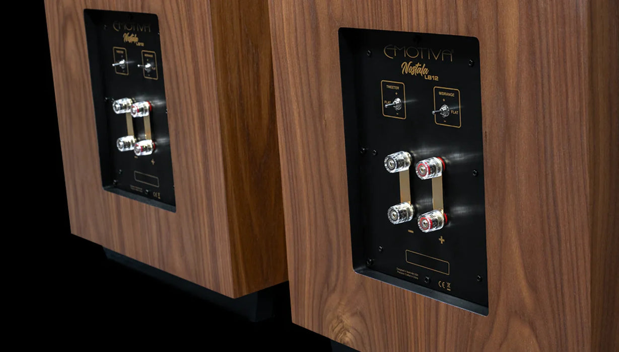 Emotiva Nostala LB12 Floorstanding Speaker [Pair] - Home Speaker