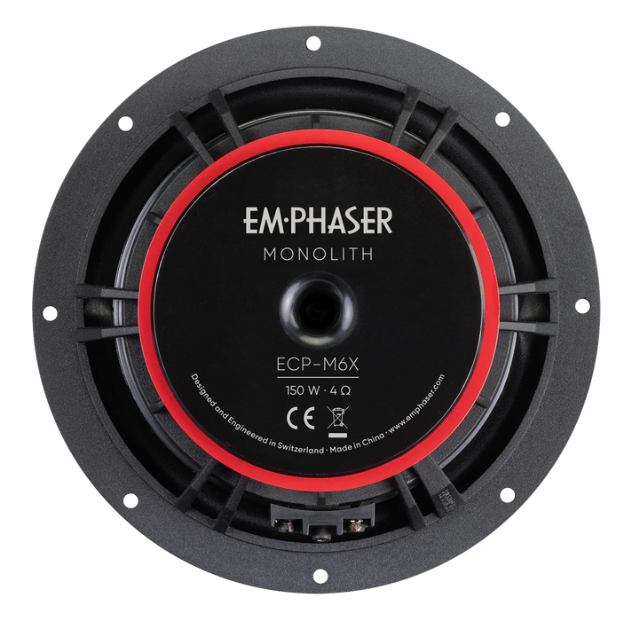 Emphaser Monolith ECP-M6X 6.5inch 2Way Component Speaker Set - Car Speaker