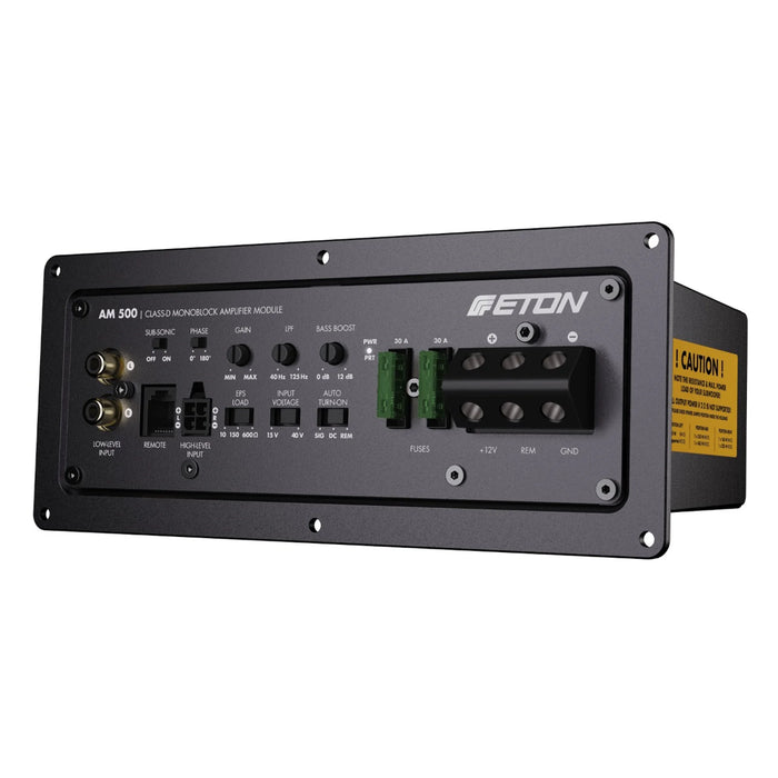 Eton AM 500 Monoblock Class-D Active Amplifier Module - Car Amplifier