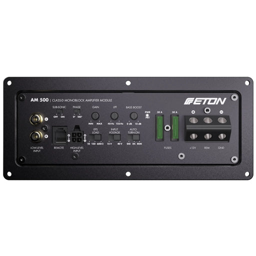 Eton AM 500 Monoblock Class-D Active Amplifier Module - Car Amplifier