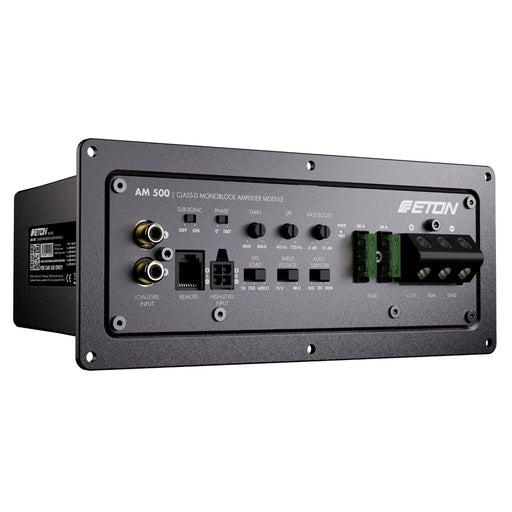 Eton AM 500 Monoblock Class-D Active Amplifier Module - Car Amplifier