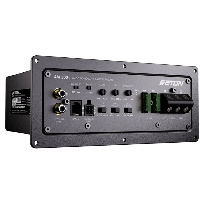 Eton AM 500 Monoblock Class-D Active Amplifier Module - Car Amplifier