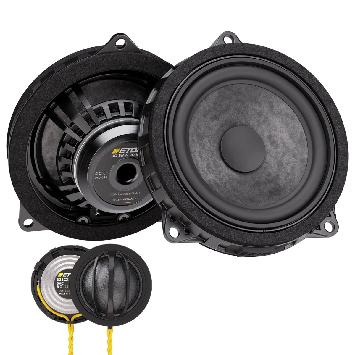 Eton BMW 10 W U 4inch 2way Component Set for BMW — The Audio Co.
