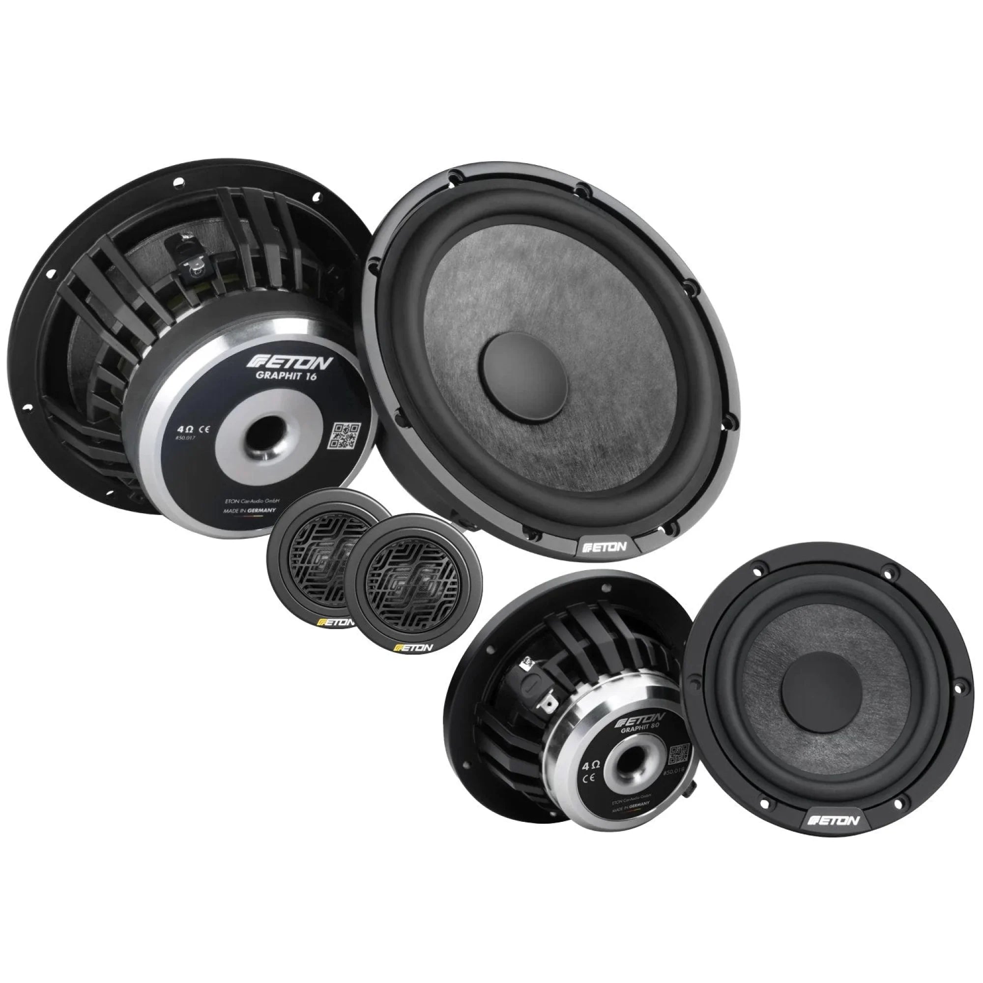 Eton GRAPHIT 6.5inch 3Way Active Component Speaker Set — The Audio Co.