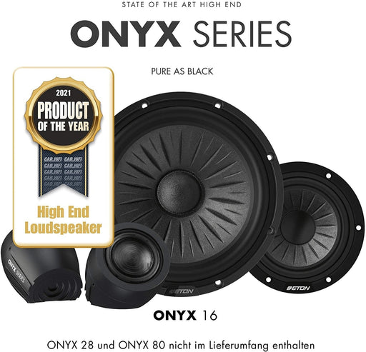 Eton ONYX 3 - 6.5inch 3way Active Component Speaker Set - The Audio Co.